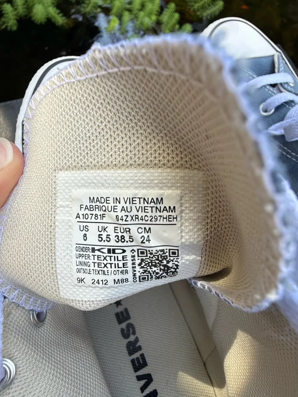Kids Converse CTAS Lift Hi SZ 6